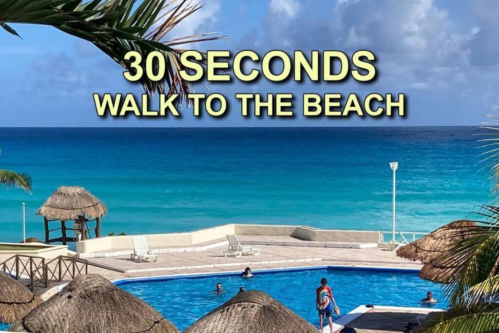 Cancun Oceanfront, Entire Apartment Bagian luar foto